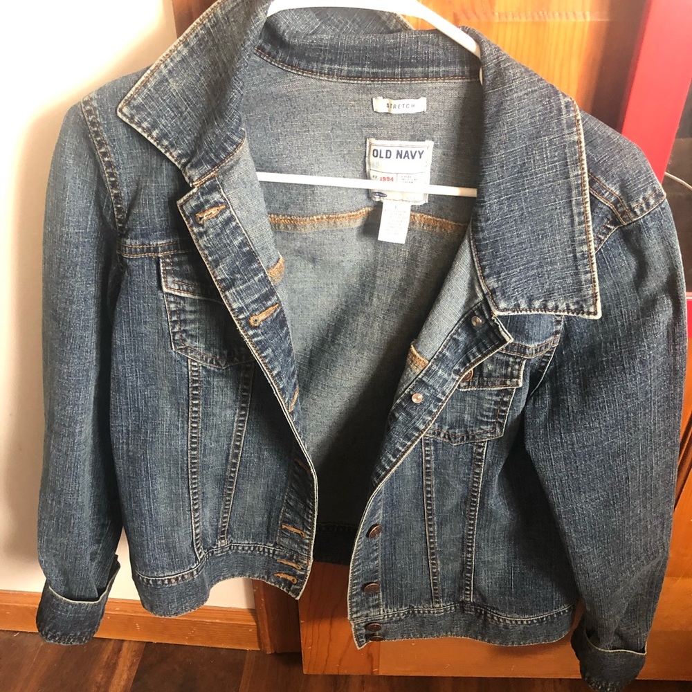 Old Navy womens large jean jacket